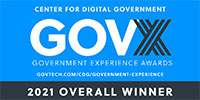 Center for Digital Government: Overall State Government Experience Award